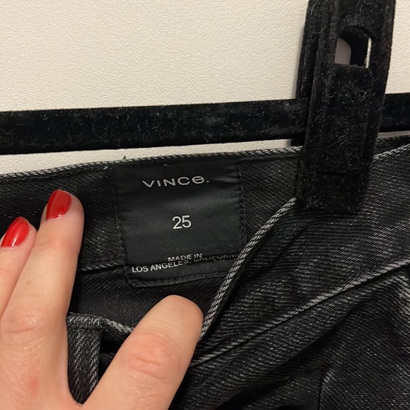 VINCE - High Waisted - 100% cotton straight leg jean - Picture 4 of 8